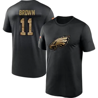 Black A.J. Brown 2020 Salute To Service Performance T-Shirt