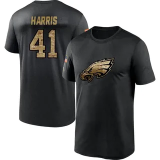 Black Anthony Harris 2020 Salute To Service Performance T-Shirt