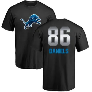 Black Darrell Daniels Midnight Mascot T-Shirt