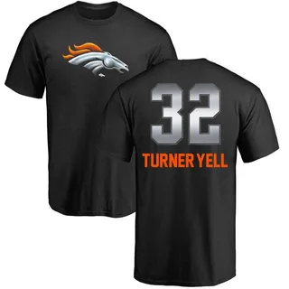 Black Delarrin Turner-Yell Midnight Mascot T-Shirt