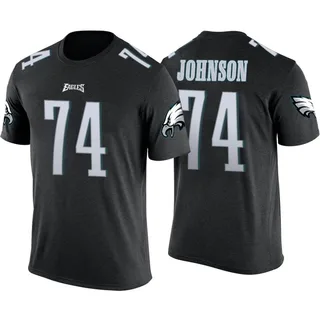 Black Fred Johnson Color Rush Legend T-Shirt