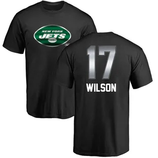 Black Garrett Wilson Midnight Mascot T-Shirt