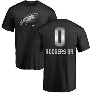 Black Isaiah Rodgers Sr. Midnight Mascot T-Shirt