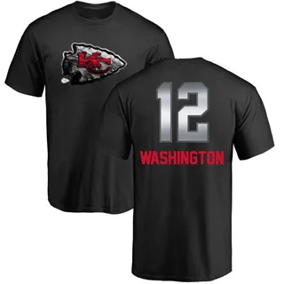 Black Montrell Washington Midnight Mascot T-Shirt