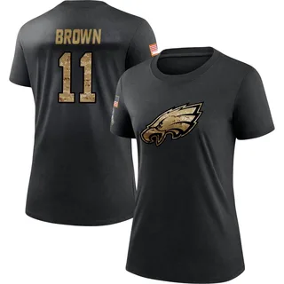 Black Women's A.J. Brown 2020 Salute To Service Performance T-Shirt