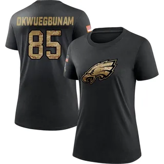 Black Women's Albert Okwuegbunam 2020 Salute To Service Performance T-Shirt