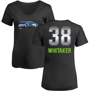 Black Women's Andrew Whitaker Midnight Mascot T-Shirt