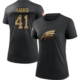 Black Women's Anthony Harris 2020 Salute To Service Performance T-Shirt