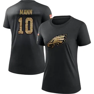 Black Women's Braden Mann 2020 Salute To Service Performance T-Shirt