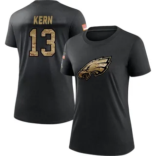 Black Women's Brett Kern 2020 Salute To Service Performance T-Shirt