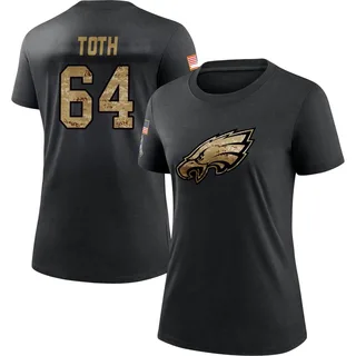 Black Women's Brett Toth 2020 Salute To Service Performance T-Shirt