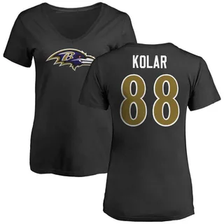 Black Women's Charlie Kolar Slim Fit T-Shirt