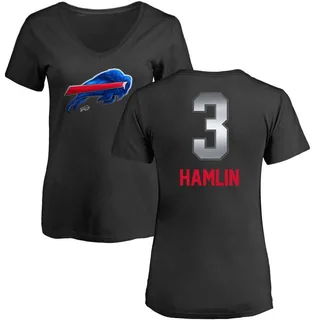 Black Women's Damar Hamlin Midnight Mascot T-Shirt