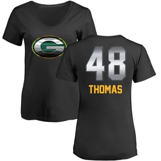 Black Women's DQ Thomas Midnight Mascot T-Shirt