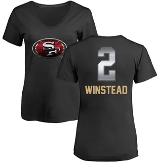 Black Women's Isaiah Winstead Midnight Mascot T-Shirt