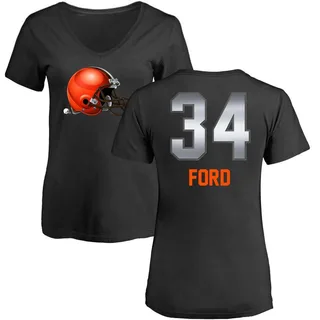 Black Women's Jerome Ford Midnight Mascot T-Shirt