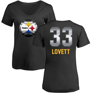 Black Women's John Lovett Midnight Mascot T-Shirt