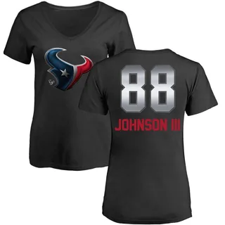 Black Women's Johnny Johnson III Midnight Mascot T-Shirt