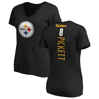 Black Women's Kenny Pickett Backer Slim Fit T-Shirt