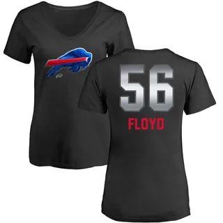 Black Women's Leonard Floyd Midnight Mascot T-Shirt