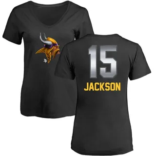 Black Women's Lucky Jackson Midnight Mascot T-Shirt