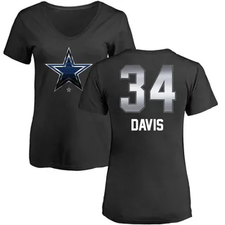 Black Women's Malik Davis Midnight Mascot T-Shirt