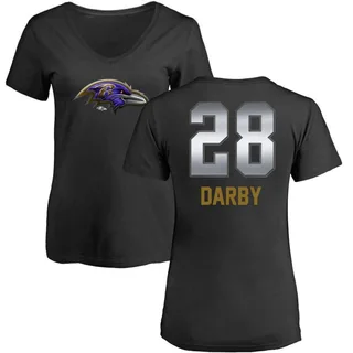 Black Women's Ronald Darby Midnight Mascot T-Shirt