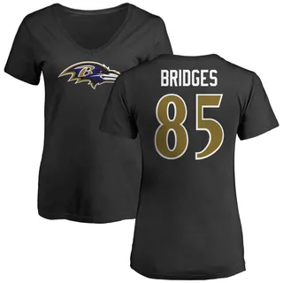 Black Women's Shemar Bridges Slim Fit T-Shirt