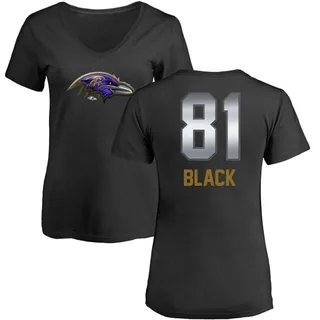 Black Women's Tarik Black Midnight Mascot T-Shirt