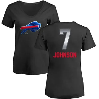 Black Women's Taron Johnson Midnight Mascot T-Shirt