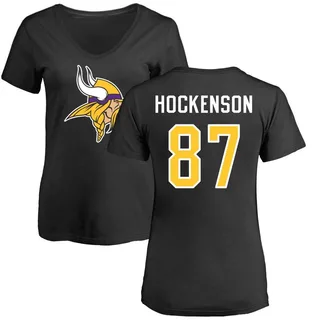 Black Women's T.J. Hockenson Slim Fit T-Shirt