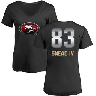 Black Women's Willie Snead IV Midnight Mascot T-Shirt