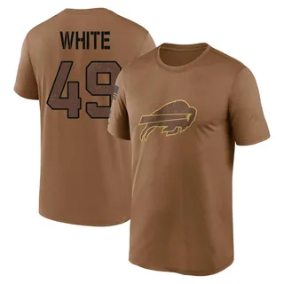 Brown DaShaun White 2023 Salute To Service Legend Performance T-Shirt