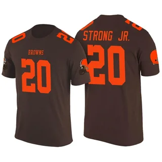 Brown Pierre Strong Jr. Color Rush Legend T-Shirt