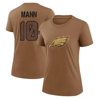 Brown Women's Braden Mann 2023 Salute To Service Legend Performance T-Shirt