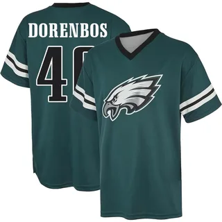 Green Jon Dorenbos Midnight Game Day V-Neck T-Shirt