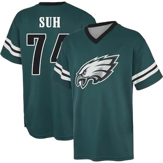 Green Ndamukong Suh Midnight Game Day V-Neck T-Shirt