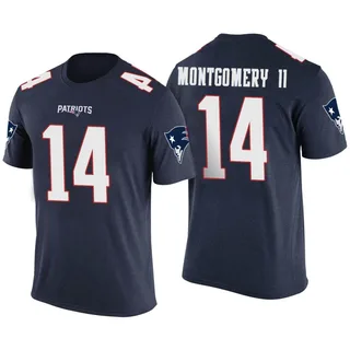 Navy Ty Montgomery II Color Rush Legend T-Shirt