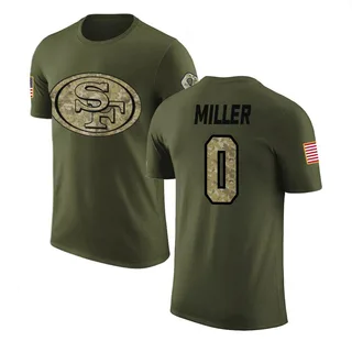 Olive Anthony Miller Salute to Service Legend T-Shirt