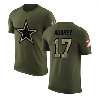 Olive Brandon Aubrey Salute to Service Legend T-Shirt