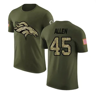 Olive Christopher Allen Salute to Service Legend T-Shirt