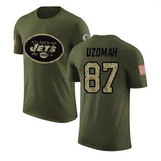 Olive C.J. Uzomah Salute to Service Legend T-Shirt