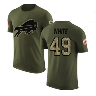 Olive DaShaun White Salute to Service Legend T-Shirt