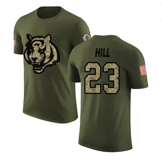 Olive Dax Hill Salute to Service Legend T-Shirt