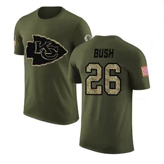 Olive Deon Bush Salute to Service Legend T-Shirt