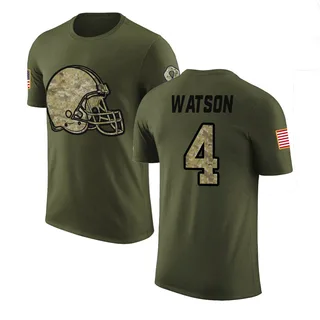 Olive Deshaun Watson Salute to Service Legend T-Shirt