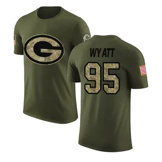 Olive Devonte Wyatt Salute to Service Legend T-Shirt