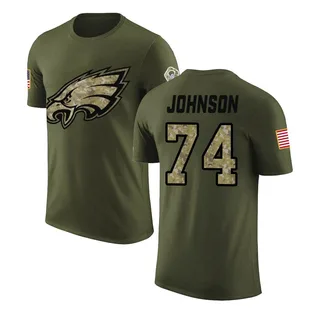 Olive Fred Johnson Salute to Service Legend T-Shirt