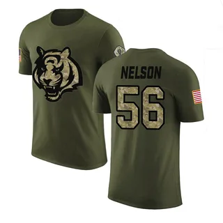 Olive Garrett Nelson Salute to Service Legend T-Shirt