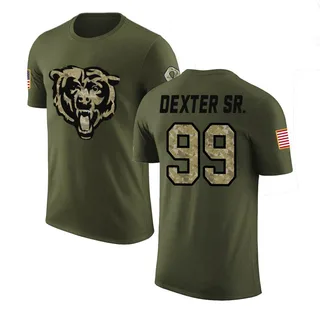 Olive Gervon Dexter Sr. Salute to Service Legend T-Shirt